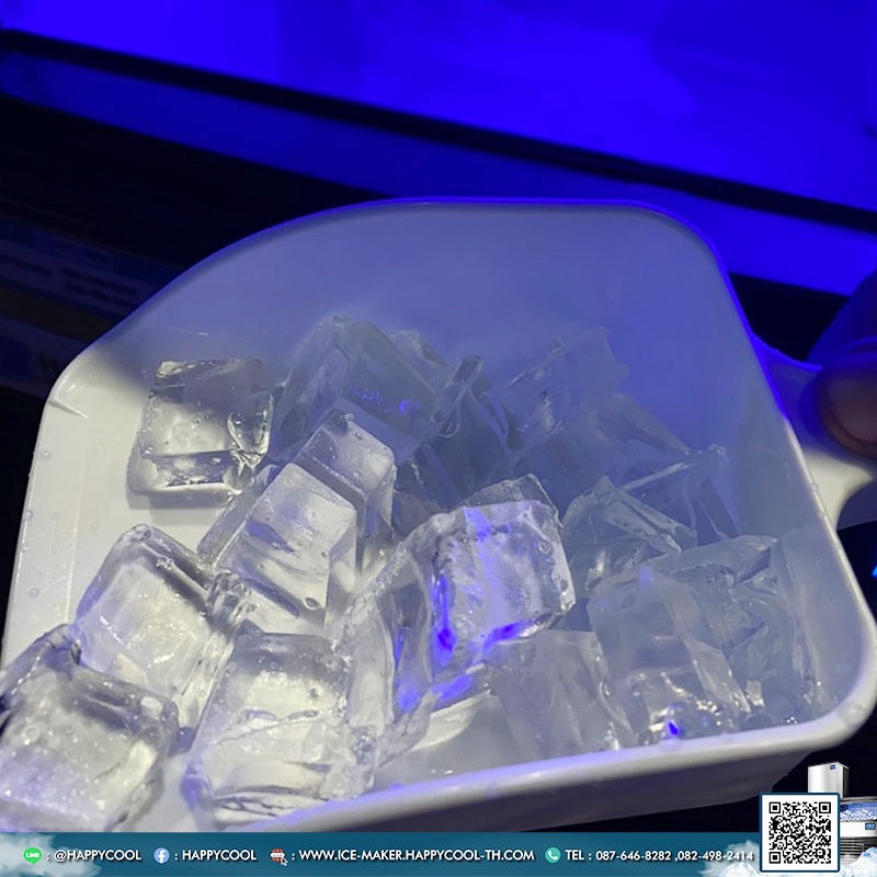 น้ำแข็งก้อนสี่เหลี่ยมแบบหนา Full Cube